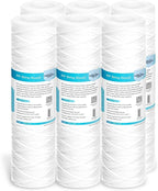 Membrane Solutions 5 Micron 10"x2.5" String Wound Whole House Water Filter by MembraneSolutions