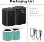 2 Pack Air Purifiers For Home Bedroom, Honeyuan H13 HEPA Air purifier - Image 6