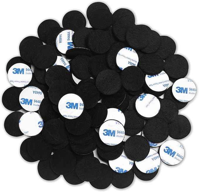 Felt Furniture Pads 120 PCS, Non Slip Self Adhesive Felt Pads Chair Leg Floor