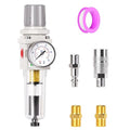 TAILONZ PNEUMATIC 1/4 Inch NPT Automatic Drain Air Filter Pressure Regulator by TAILONZPNEUMATIC