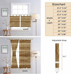 Vintage Western Bedroom Curtains 72 Inch Length, Window Curtains Tab Top - Image 8