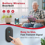 CallToU Hearing Impaired Doorbell 1000ft Wireless Doorbells