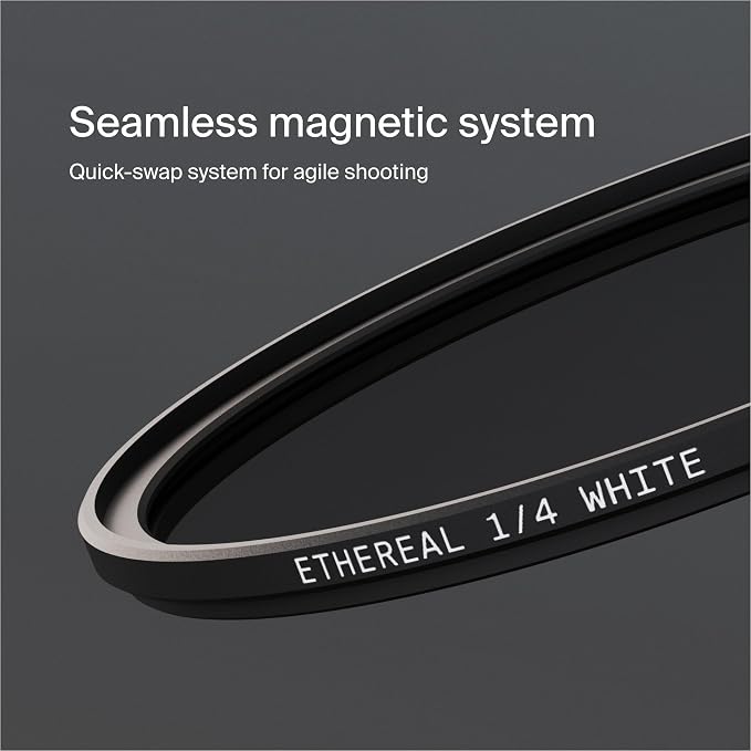 Urth 82mm Magnetic Ethereal White Mist ¼ Diffusion Lens Filter — Cinematic - Image 4