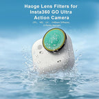 Haoge ND Filter Kit for Insta360 GO Ultra, ND8 ND16 ND32 ND64, 4 Pack Light - Image 4
