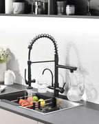 Fapully Commercial 3 Way Kitchen Faucets - Image 4