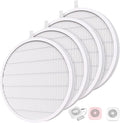 4 Pack Reusable HEPA Filters for MelodySusie Nail Dust Collector, Compatible by KTNAid
