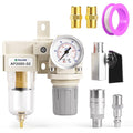 TAILONZ PNEUMATIC 1/4 Inch NPT 2 in 1 Air Filter Pressure Regulator Combo by TAILONZPNEUMATIC