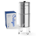 Culligan MaxClear 3 Gallon Gravity Water Filter System, Brushed Stainless-Steel - Image 2