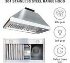 CHETTO C Stainless Steel Range Hood Cover - Image 5