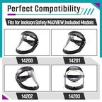 4 Pcs Face Shield Replacement Window Compatible - Image 4