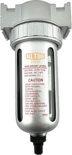 3/8" NPT MID FLOW Particulate Filter/Water Trap by AllToolDepot