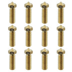 12Pcs Volcano Nozzles 0.4mm, Vyper Nozzles M6 Thread Hotend Extruder Volcano by TIEXYE
