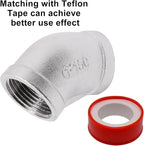 45 Degree Elbow 1PCS, Connector Coupler Apply to Outdoor/Garden/Industrial - Image 5
