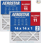 14x14x1 AC and Furnace Air Filter by Aerostar by AirFiltersDelivered