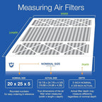 Nordic Pure 20x25x5 Honeywell Replacement Air Filters MERV 12 Plus Carbon 1 Pack - Image 2