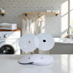 4 Pcs White Universal Cloth Dryer Exhaust Filter, - Image 4
