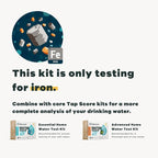 Tap Score Iron in Water Test Kit | Well or City | Full Report | EPA Certified - Image 2