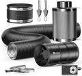 Hon&Guan 4" Air Filtration Kit: 4 Inch Inline Duct Fan by HonGuan
