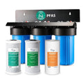 iSpring WGB31B-PF Whole House Water Filter System, SGS-Tested to Remove up to by iSpring