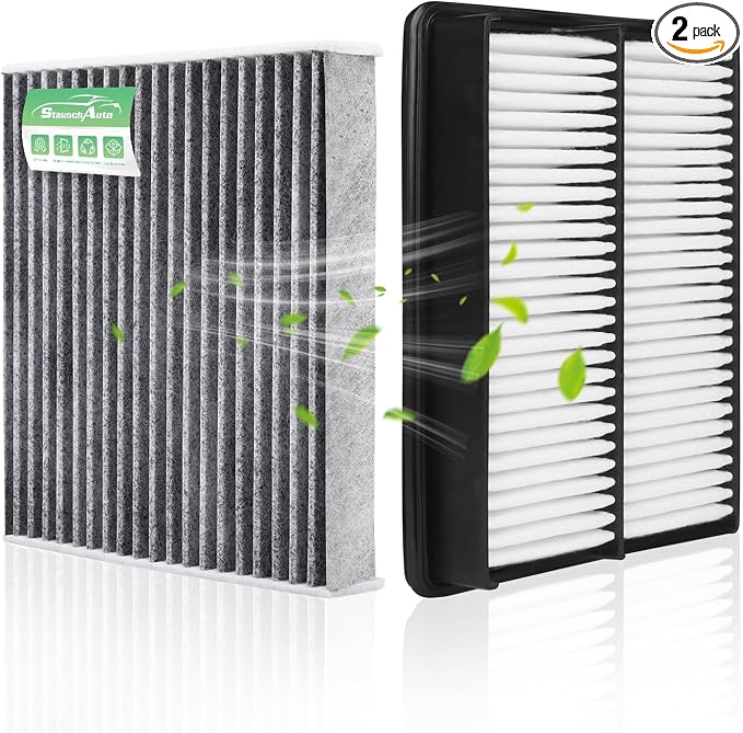 Engine & Cabin Air Filter for Hyundai Sonata Gas Air filter for Car Replacement by StaunchAuto