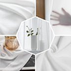Farmhouse Sheer Curtains 72 Inch Length Retro Country Star Berry Vintage Wood - Image 9