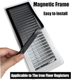 Floor Register Vent Cover- 4"x10" Magnetic Air Vent Screen Mesh Cover - Image 2