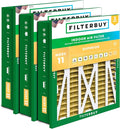 Filterbuy 24x24x5 Air Filter MERV 11 Superior Pet & Allergy Defense, by Filterbuy