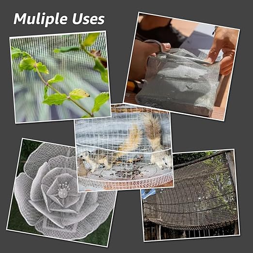 16x40 Inch Wire Mesh Roll, 20 Mesh Stainless Steel Mesh, Never Rust Sturdy - Image 7