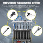 AUTOOL GDI Fuel Injector Cleaner & Tester 110V Ultrasonic Wave Fuel Injection - Image 2