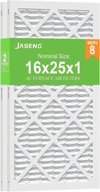 Furnace Filters 16x25x1 MERV 8, MPR 600, 2 Pack Air Filter by NewFilter