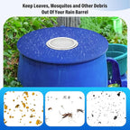 ANTOBLE Rain Barrel Screen, 6 Inch Ultra Fine Mesh Aluminum Rain Barrel Top - Image 4