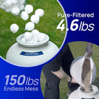 AQUASTRONG Pool Filter Balls for Sand Filters, 4.6 lbs Reusable Pool Sand - Image 6