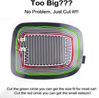 12V Car Rear Mirror Heater, Electric Glass Heating Demister Fast Heat Side - Image 2