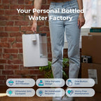 Bluevua RO100ROPOT-Travel Reverse Osmosis System Countertop Water Filter - Image 2