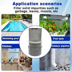 3/4" Stainless Steel Filter Cover Connected to 3/4" DN20 Grey PVC Water Pipe - Image 6
