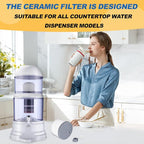 2Pack Replacement Ceramic Dome Water Filter 0.2 to 0.5 micron - Image 7