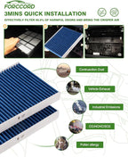 Cabin & Engine Air Filter Fit for Honda CRV CR-V CR V 2018-2019 2.4L Activated - Image 7