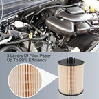 CARMOCAR FD4617 Diesel Fuel Filter replacement - Image 5
