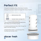 GLACIER FRESH Water Pitcher Filter Replacement - Image 6