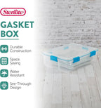 Sterilite 8-Pack Gasket Box, Weather-Resistant Storage Bins - Image 2