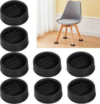 1.5" x 1.5" Rubber Furniture Pads Non Slips
