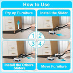 New Upgrade Furniture Sliders, Furniture Dolly