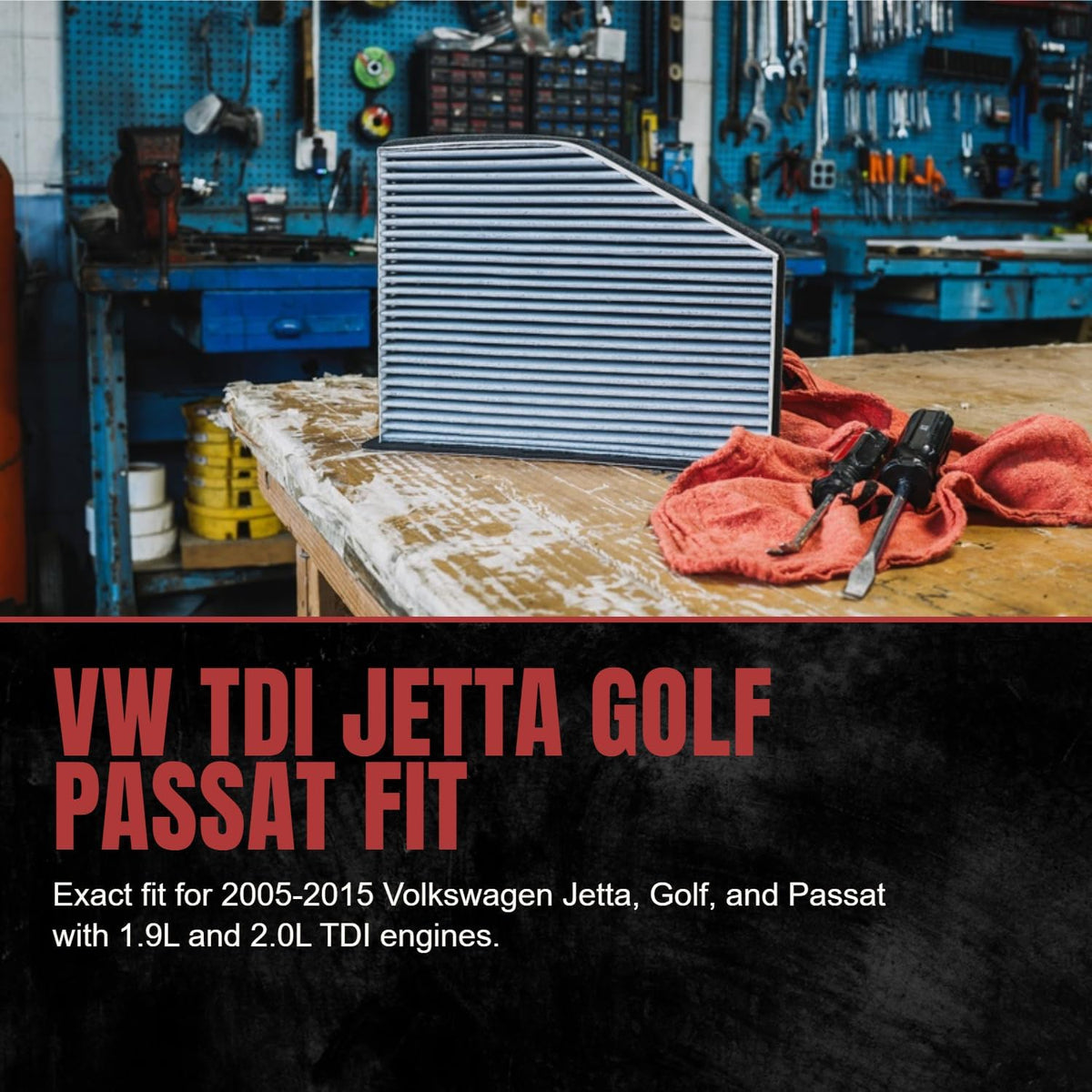 Docs Diesel Cabin Air Filter (Jetta/Golf/Sportwagen 2.0L)
