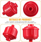 10 Pcs Mini Disposable Water and Air Filters Disposable Spray Gun Filter - Image 3