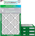 Filterbuy 10x20x2 Air Filter MERV 8 Essential Dust & Allergy Defense, by Filterbuy