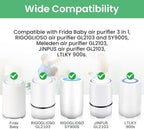 6 Pack HEPA Filter Replacement for Frida Baby Air Purifier 3 in 1, Compatible - Image 3