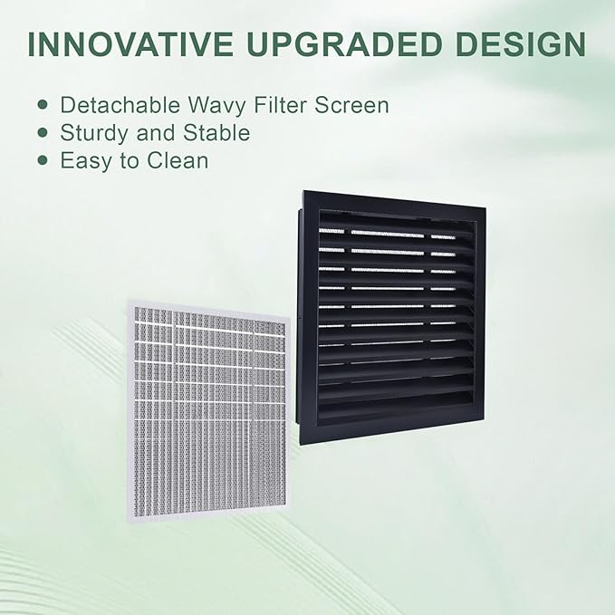 2-Pack Paintable Gable Vents - Image 5