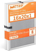 2-Pack 16x20x1 MERV 8 Reusable & Washable Electrostatic Air Filters by BreatheSmartLiveClean