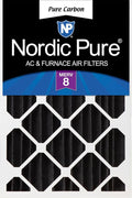 Nordic Pure 18x24x4 Pure Carbon Pleated Odor Reduction Merv 8 Furnace Filter 1 by NordicPure
