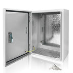 Electrical Box 20 x 16 x 8 Inch Indoor Outdoor Electrical Enclosure Box Steel by Fsehyue